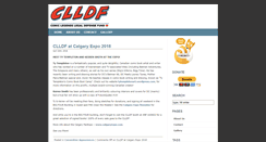 Desktop Screenshot of clldf.ca