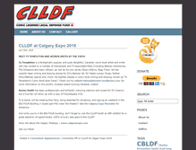 Tablet Screenshot of clldf.ca